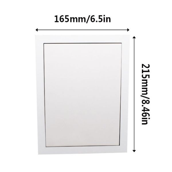 Vintage Blank Sublimation MDF Photo Frame With Printable Matte Cardboard Custom Wood Frames