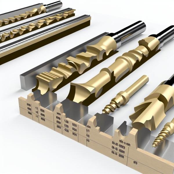 CNC Machines Moulding Router Bits ODM For Custom Furniture And Cabinetry