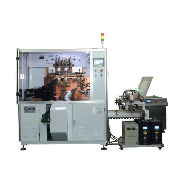 Cylindrical 2 Color Screen Printing Machine Automatic For Lipstick Tubes Plastic Bottles