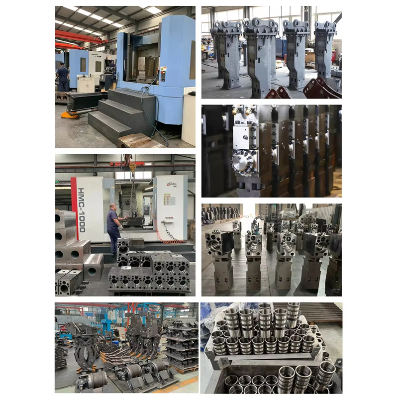 F20 F22 F35 F45 FS27 FS37 Hydraulic Rock Breaker Cylinder Main Body Suitable for Machinery Hydraulic Hammer Cylinder