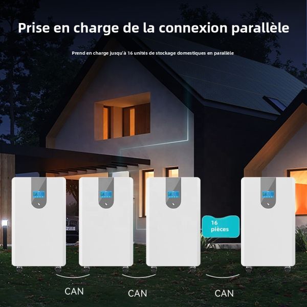 51.2V 15kWh LiFePO4 Lithium Battery for Solar Energy System | 16KWH Home Storage, CE Certified & Fast EU Delivery