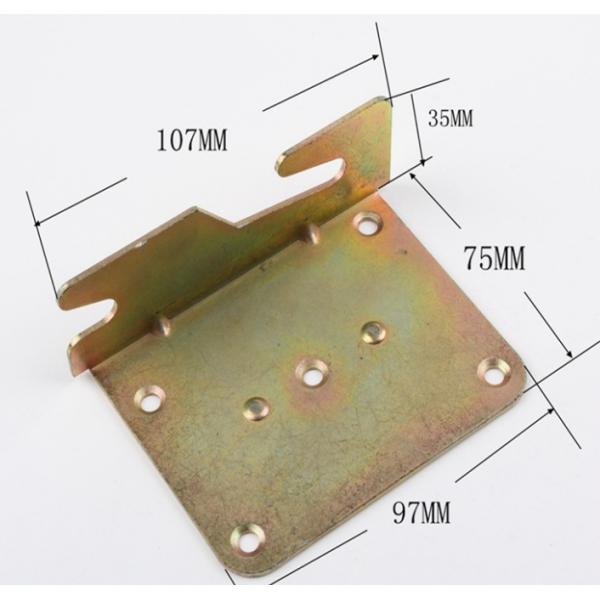 Металлический плоский крючок с крепежом и болтом для тяжелых применений