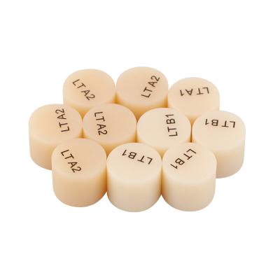 Factory  Price Yucera Ingots Block Press Ingots Block for Dental restoration for CE ISO for Lab for Clinic Good Aesthetic Effect