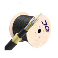 El tubo flojo del cable de fribra óptica de la base ADSS de la comunicación 24 trenzó