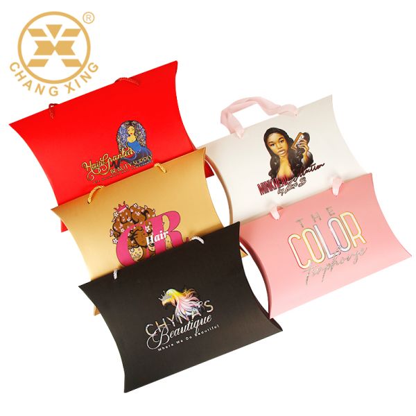 Customized White Baby Candy Packaging Cardboard Box Eco Friendly Folding Carton With Window