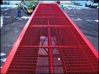 Raspagem de aço inoxidável da espessura industrial da passagem 3.0MM da plataforma