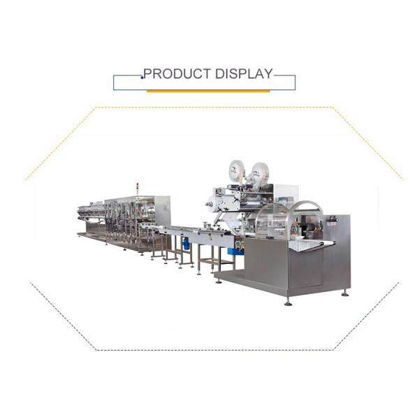Multi Pieces Wet Tissue Paper Making Machine Wet Tissue Paper Packing Machine For Industeries