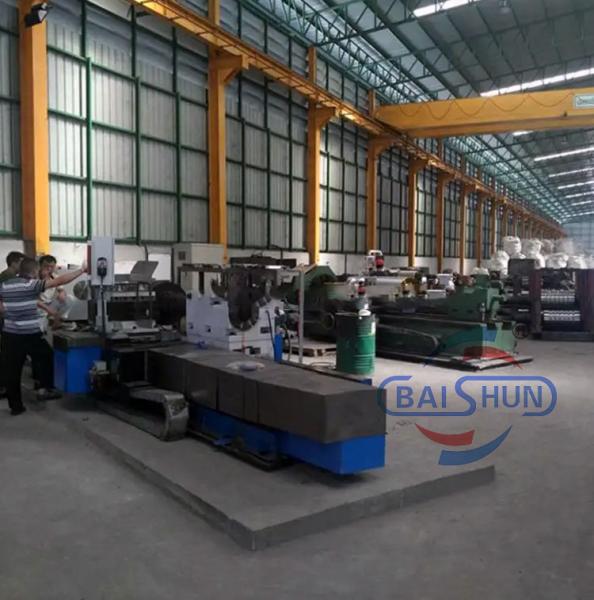 5m Torno horizontal de grande perfuração CNC Rol Turning Machine Roller Processing