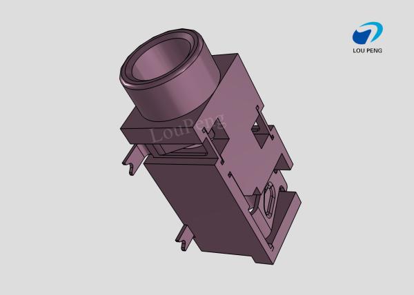 DC Jack Connectors, Cable-to-Board, 4 Position, Phone Jack, Right Angle, Printed Circuit Board, SMT