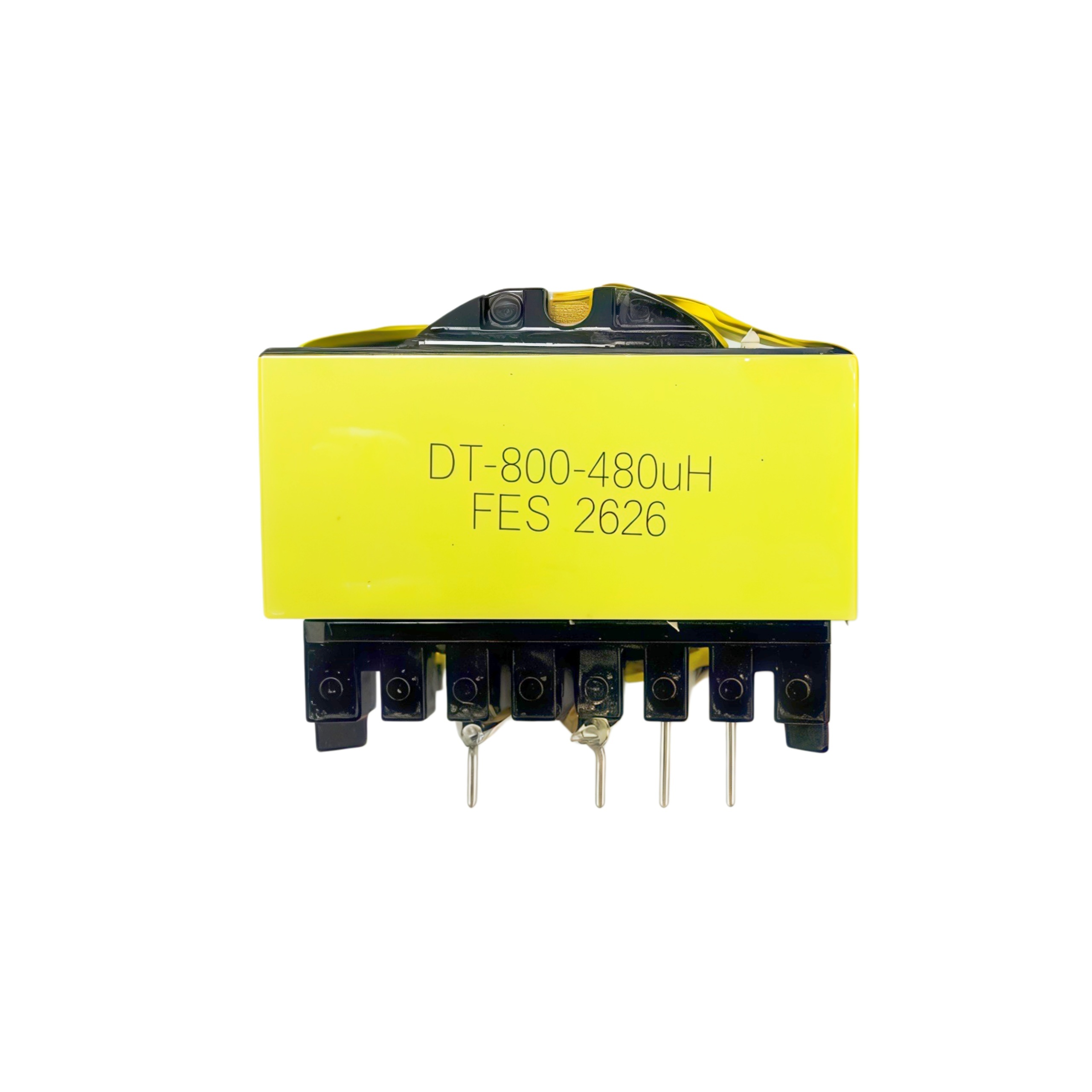 Horizontal Mount High Efficiency EC28 High Frequency Transformer with Thermal Stability for PCB Power Solutions
