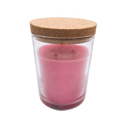 Frascos amigáveis da vela de Eco com Cork Lids Custom Private Label