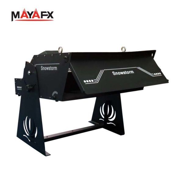 Blizzard Paper Sprayer with CO2-Powered Performance DMX512 Control and Quick