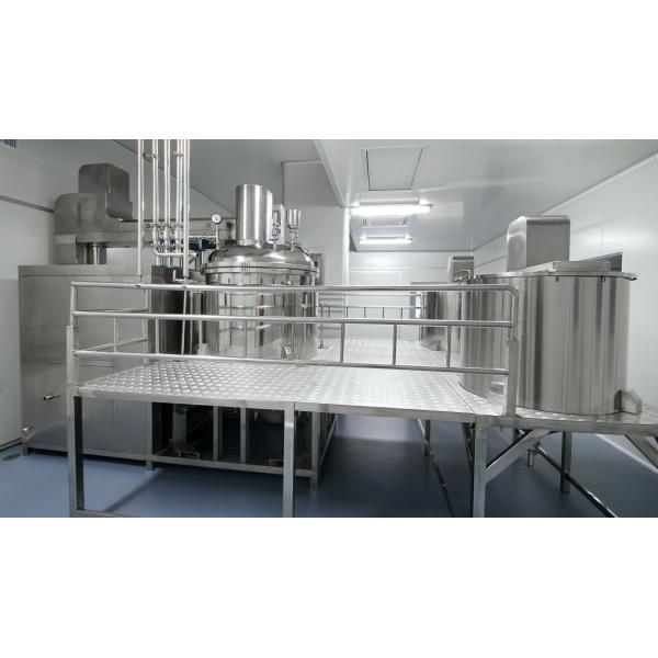 Toothpaste Production Line Shampoo Mixing Tank Hand Cream Making Machine