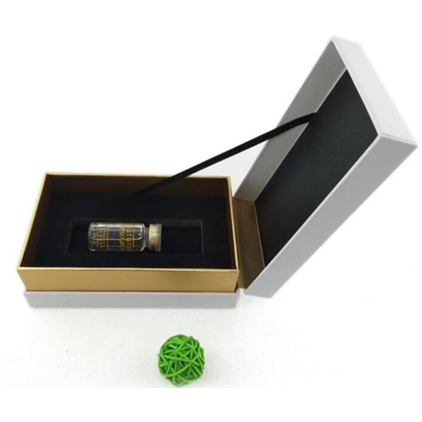 Silver or gold foil hot stamping custom logo printing paper cardboard Jewelry necklace luxury packing box bagease packa