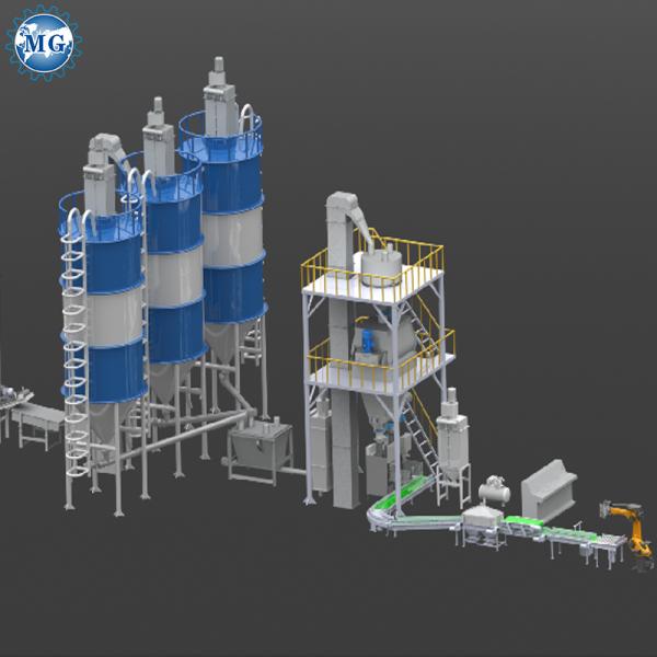 затвор вала завода миномета сухого смешивания 12m полноавтоматический двойной