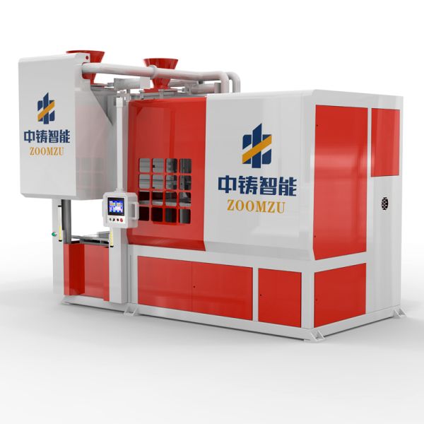 Flaskless Double Sided Blowing Sand Molding Machine Automatic Moulding Machine