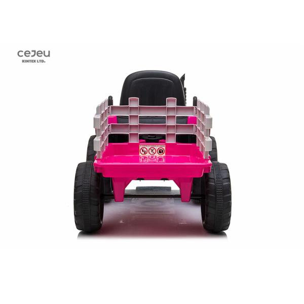 пластиковая езда 12v500ma на тракторе с ездой хоппера 8km/Hr большой на тракторе