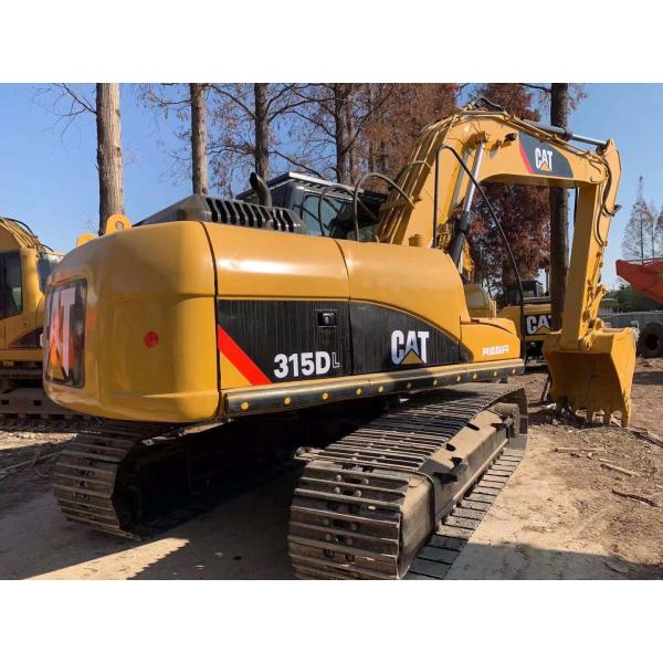 Original Japan Caterpillar 315D Second Hand Excavator Safety Operation