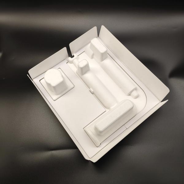 High-end High-speed Hair Dryer Set with White Sugarcane Pulp Wet-pressed Paper Pulp Molding Base - Thickened, Hardened, Drop-proof, Shockproof, Embedded, Eco-friendly & Degradable