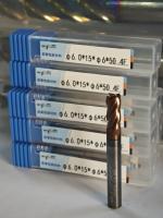 MPE4 HRC55-HRC60 Coupeuse de fraisage de carbure solide 4 Flute Flat End Mill CNC Mill Cutter φ6.0 x 15 x φ6 x 50mm Couche AlCr Couche