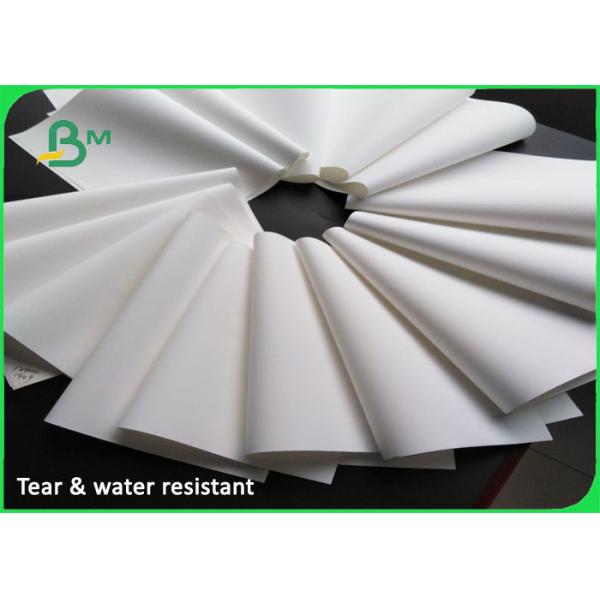 Environmental Stone Wrapping Paper 100mic Water Resistant Stone Paper Rolls