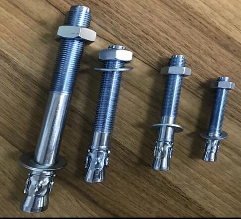 JB/ZQ4763 Expansion Hex Head Bolt Zinc Plated Carbon Steel Material