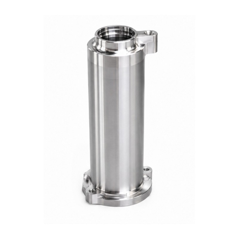 5 Axis CNC Machining Aerospace Parts Cylindrical Housing Custom