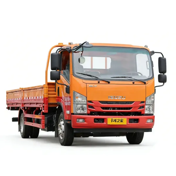 Isuzu 700p 4X2 Drive General Cargo Truck Price /The Length of The Container Is 6 Meters.