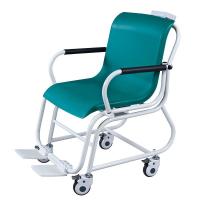 Escala de peso de silla electrónica verde para pacientes de diálisis