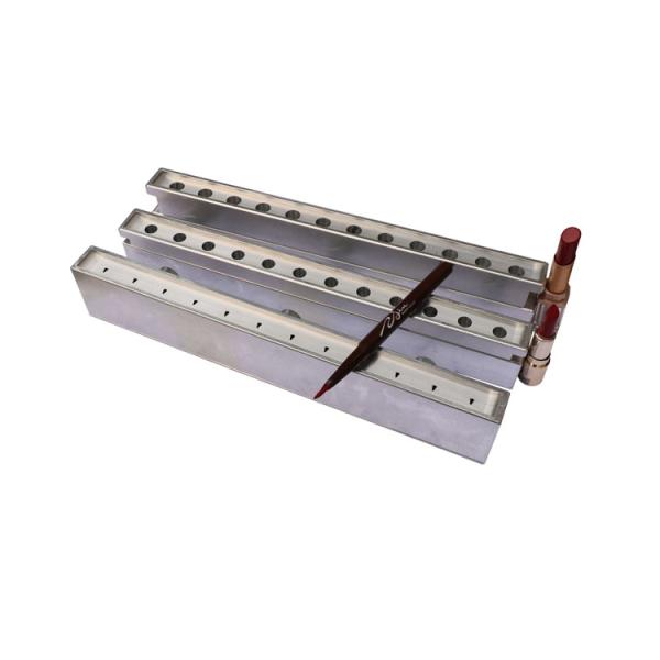 Aluminum Eyebrow Pencil Filling Machine 12 Holes Eyebrow Pencil Mold