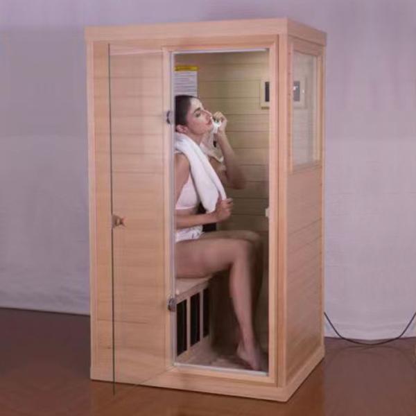 Sala de Mini One Person Infrared Sauna para o bem-estar da propriedade privada
