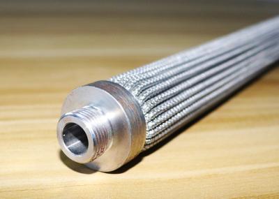 SS304 Cylinder Candle Filter Element Pleated Filter Element Nonwoven Fabrics