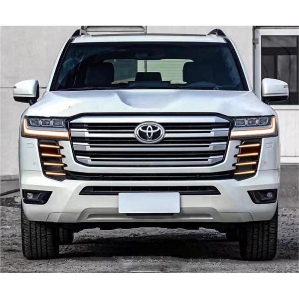 Advanced ABS LED Turn Signal Fog Lamp Cover for Toyota Land Cruiser LC300 2022 2023