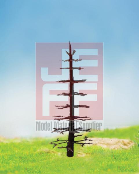LAYOUT MODEL TREE TRUNK (ARM) Plastic BROWN TREE ARM,GT07 H:30-90MM