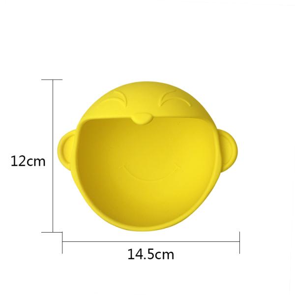 Качество еды формы обезьяны мультфильма Tableware практически младенца силикона питаясь установленное