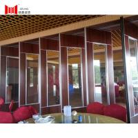 Mur mobile 67mm 10db épais de verre trempé extérieur en bois insonorisés