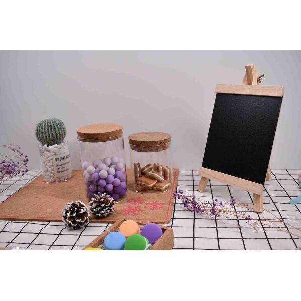 Tapered Shape Natural Cork Lids For Kitchen Sealing Glass Storage Jars