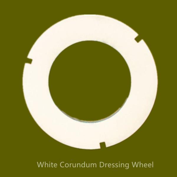 205mm Ceramic Sintered White Corundum Dressing Wheel For Hard Steel materials Grinding