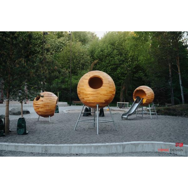 SCULPTURE of Park Amusement Facilities for Outdoor Children's Playground Construction