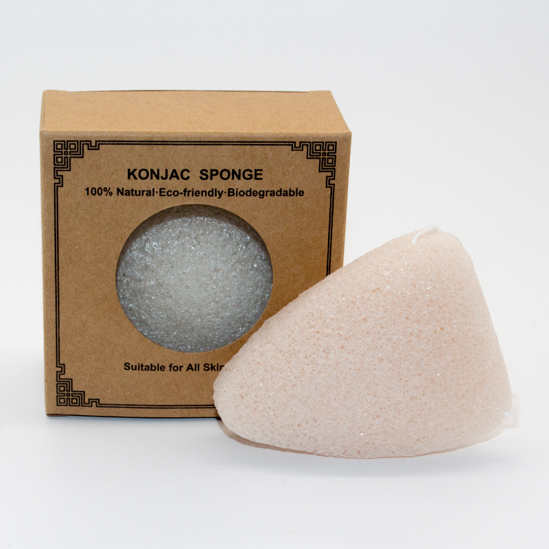 Губка треугольника лицевая Konjac