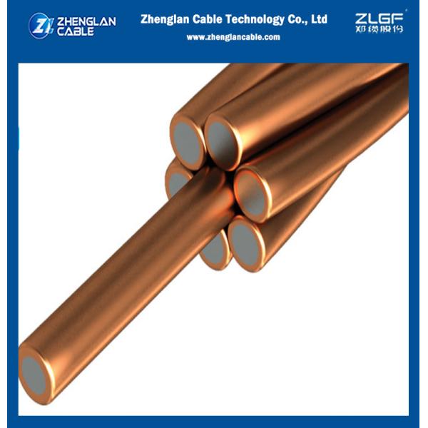 China Factory High Quality Lasting And Low Price 8mm Raw Material Copper Clad Steel Wire