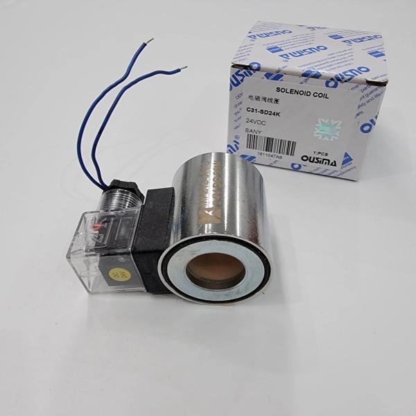 24V C31-SD24K1 Excavator Solenoid Valve Coil