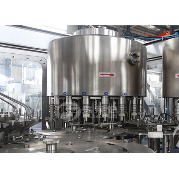 8000BPH Mineral Water Beverage Bottling Equipment For Round PET Bottle