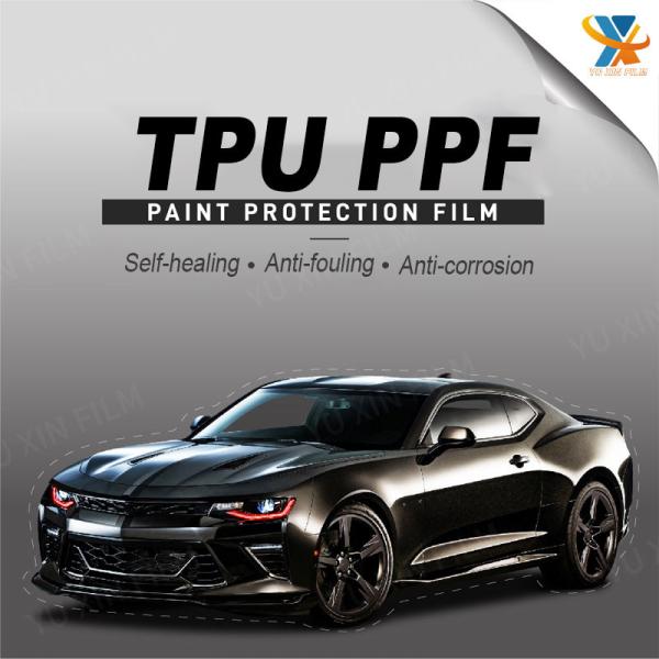 Scratch Resistant TPH Car Paint Protection Film 1.52M×15M OEM Logo