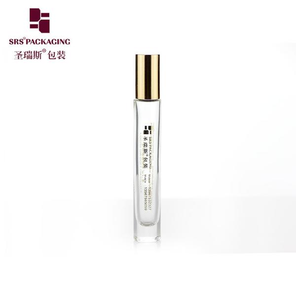 Round Clear Glass Roller Bottle 10ML for Perfume Essential Oil