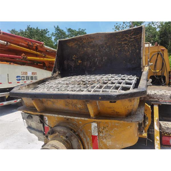 Zoomlion использовало тележку установило конкретную линию тележки 45m3/h насоса