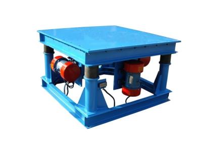 Flat Deck Electric Motor Vibrating Table Shaking Platform For Concrete Moulds Machine