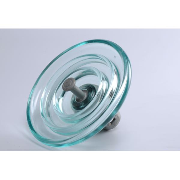 400KV High Tension Power Line Insulators , Glass Power Insulators 280mm Norminal Diameter