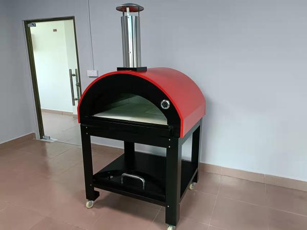 Stainless Steel Wood Fired Pizza Oven CSA Outside Ovens Burns Wood