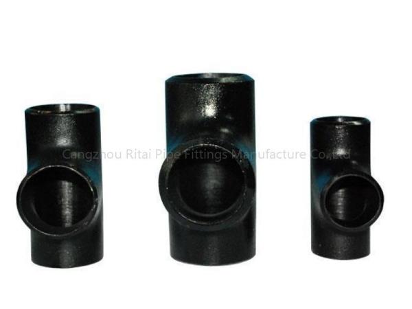 Carbon Steel Pipe Fitting Tee JIS B2311 B2312 , SGP Schedule 40 Threaded Fittings